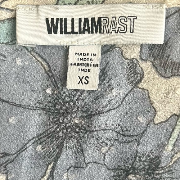 William Rast Multicolor Floral Blouse - Picture 5 of 7